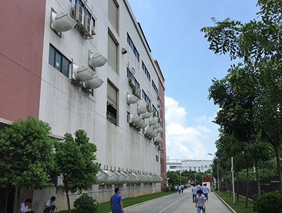精密五金電子廠環(huán)?？照{(diào)長盈精密案例